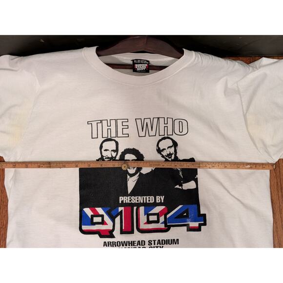 VTG 1989 THE WHO Tour XL Arrowhead Stadium Kansas City - Picture 4 of 5